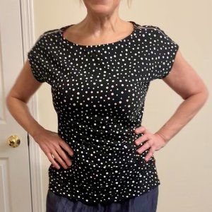 British designer Wallis Polka Dot Blouse